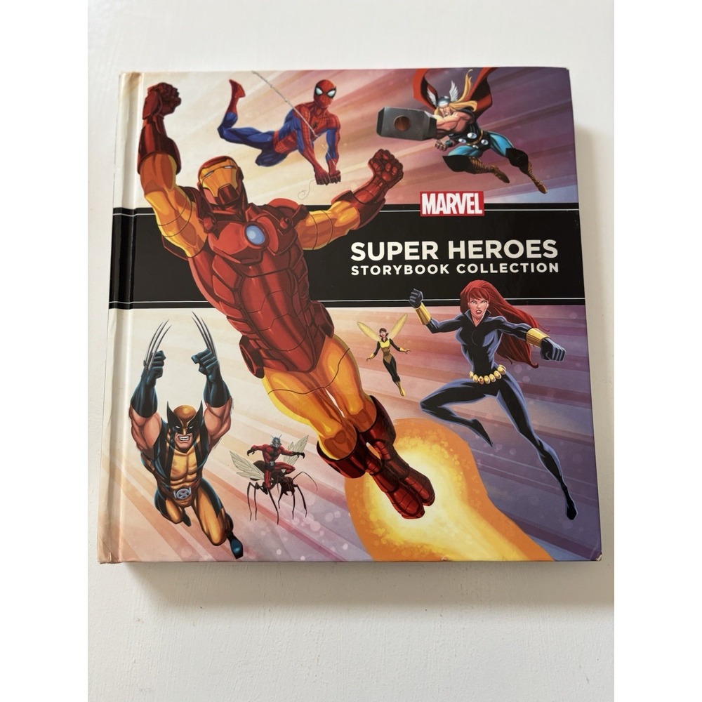 Marvel Super Heroes Story Book Collection Coffee Table Book, Pre-Owned